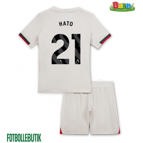 Chelsea Jorrel Hato #21 Bortaställ Barn 2025-26 Kortärmad (+ Korta byxor)